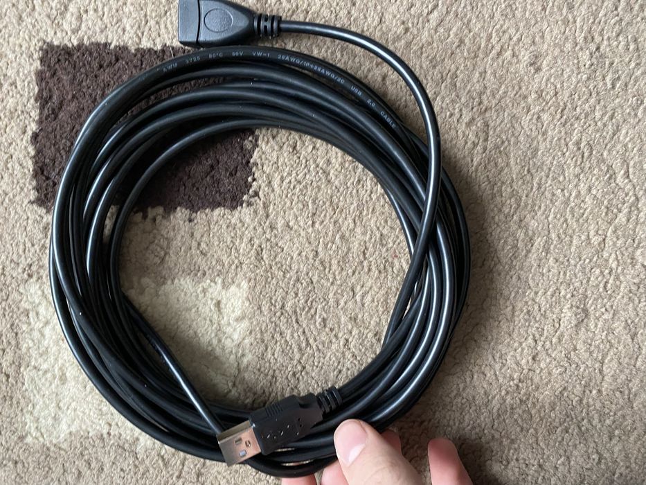 Adaptor USB de 5 m