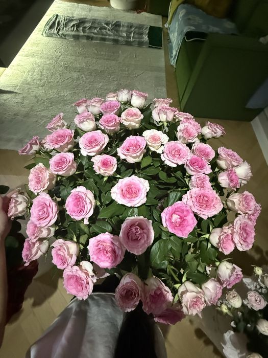 Цветы розы,кустовые,пионовидные розы