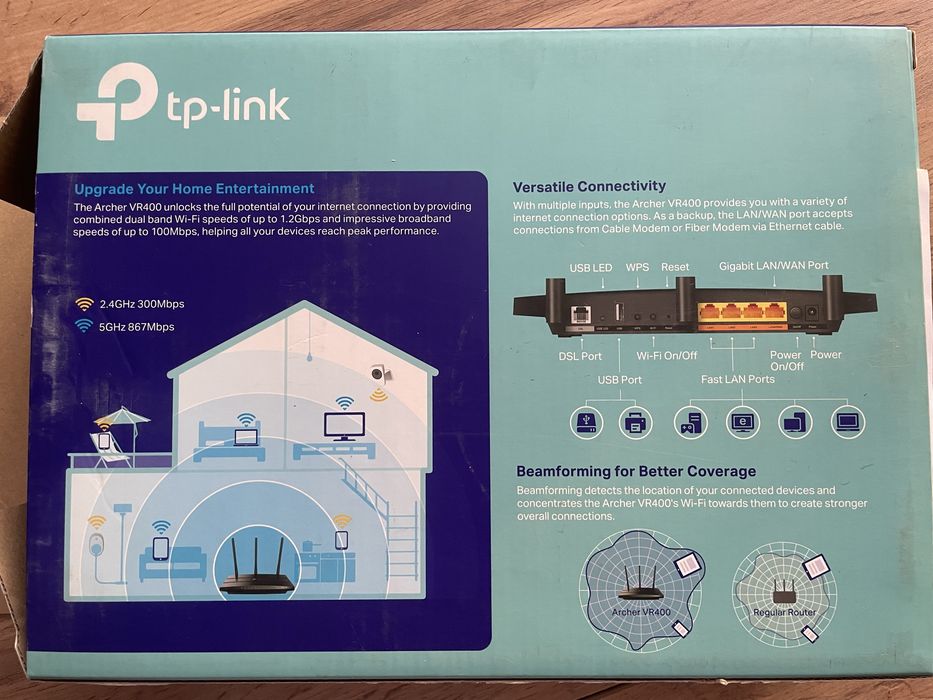 Роутер TP-Link Archer VR400