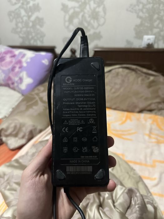 Зарядка kugookirin от kugoo g1