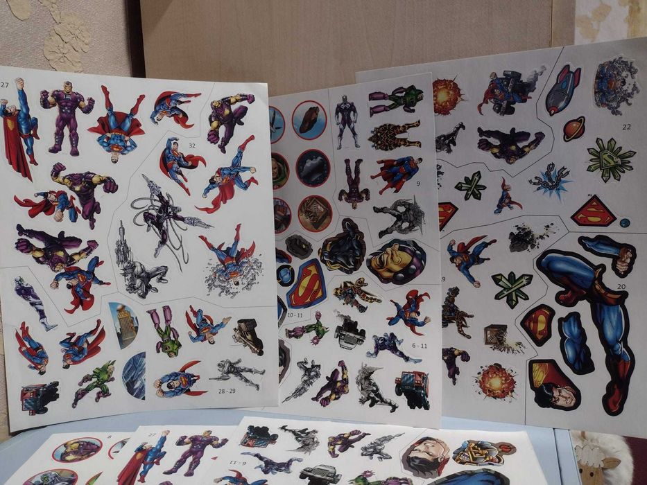 НОВО! Стикери Супермен