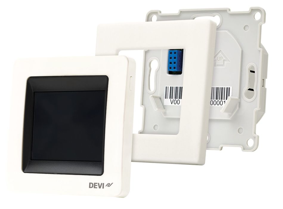 Termostat inteligent Danfoss DeviReg ecran tactil