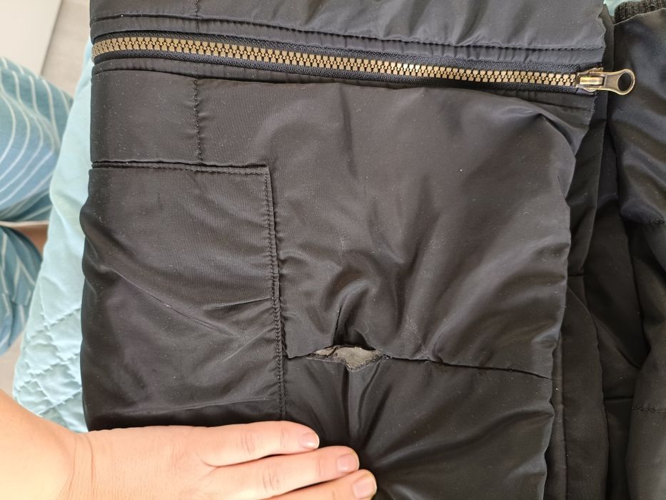 Зимно яке за бременност и бебеносене