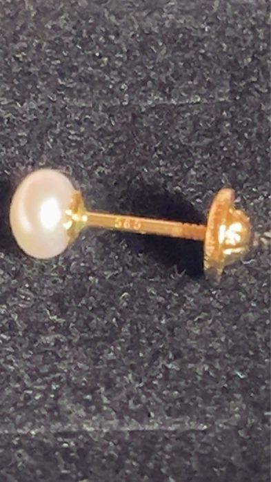 Cercei aur 14K cu perle