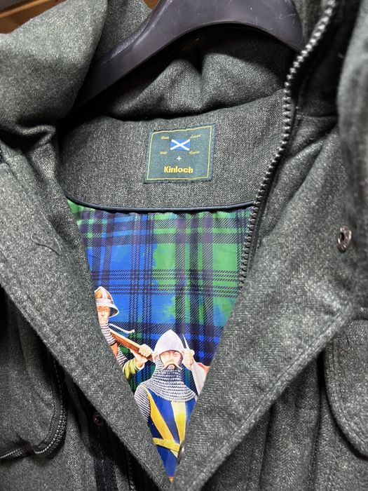 Geaca Kinloch puf si pene barbati marimea M blana naturala