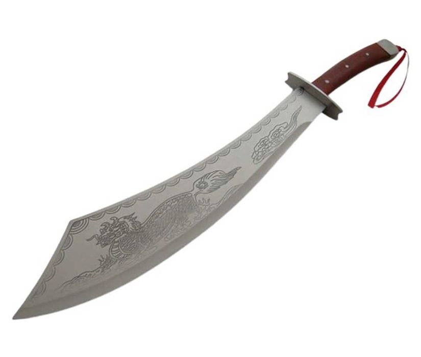 Maceta de vanatoare otel inoxidabil 65 cm cutit teaca inclusa