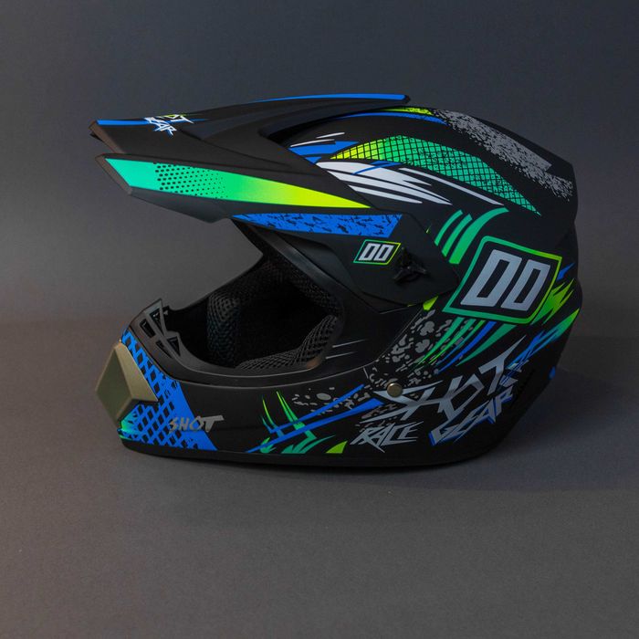 Каска с очила за ел. тротинетка , велосипед , мотокрос