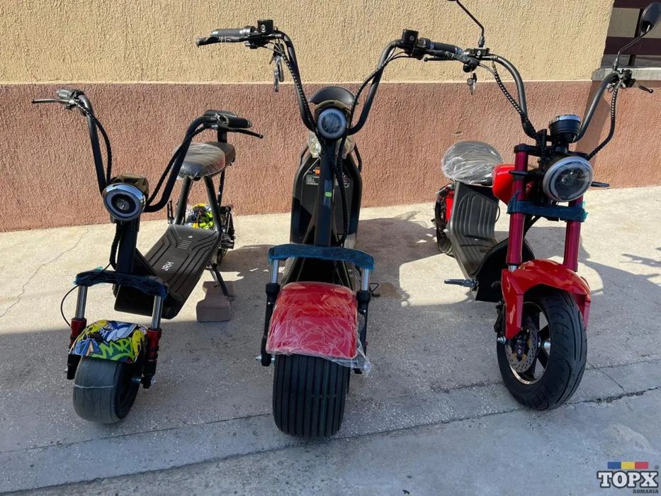 Scuter electric Harley mini , motocicleta copii , Viteza 50 km / h