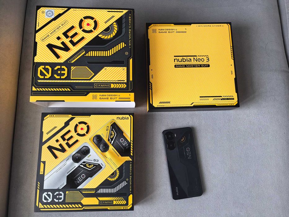 Nubia Neo 3 5G Shadow Black 256Gb | GAME SUIT Pack