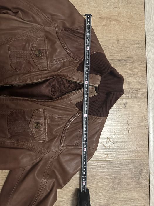 Geaca maro din piele naturala UNISEX