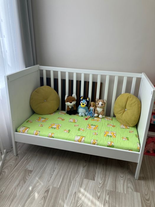 Детско легло 60/120 SUNDVIC с матрак мемори пяна.