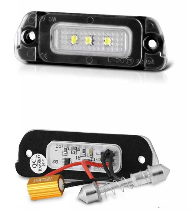 ЛЕД Плафони за регистрационния номер за Мерцедес Mercedes w/x164 w251