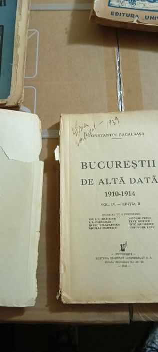 Bucurestii de altadata C.Bacalbasa