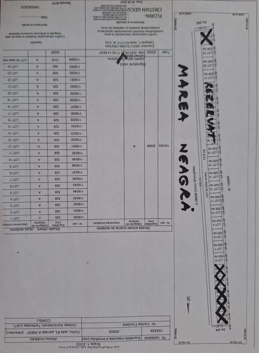 Proprietar loturi intravilan Corbu,Constanța,vedere la mare si in rate