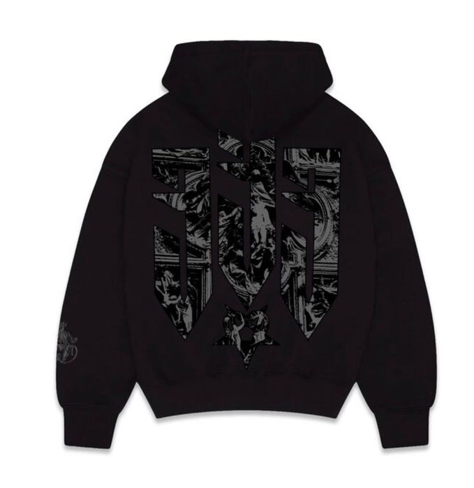 Черен суичър The Sinners DC HOODIE BLACK
