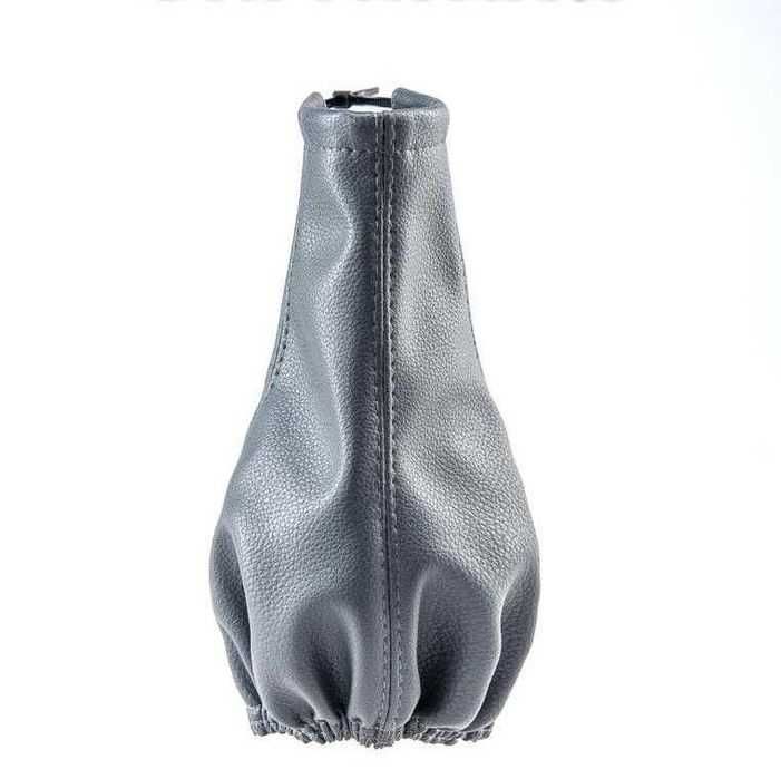 Универсален маншон за скоростен лост - еко кожа, черен или сив