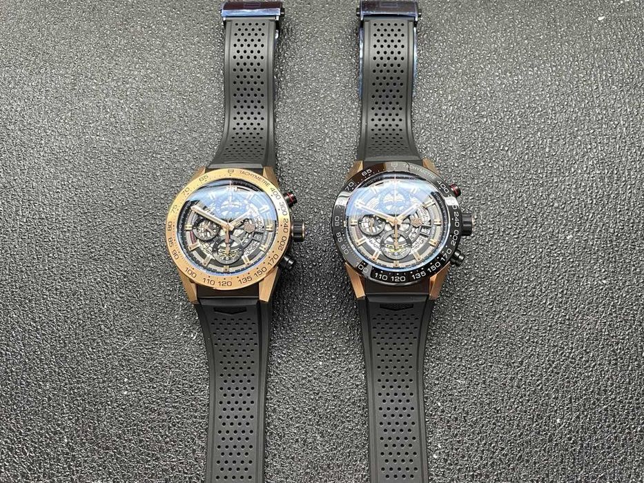 Tag Carrera Skeleton златисто/черно