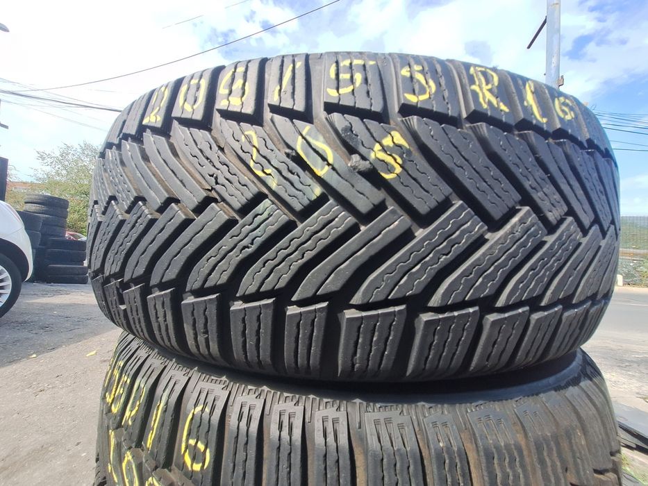 4 anvelope iarna 205/55r16 Michelin Montaj Gratuit