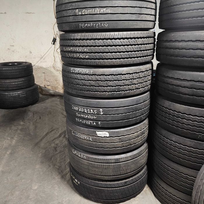 1 тежкотоварна гума за ремарке 265/70R19.5 Fulda Ecotonn 143/141J M+S