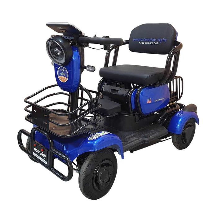Електрическа четириколка М19 TK с три седалки – 1500W