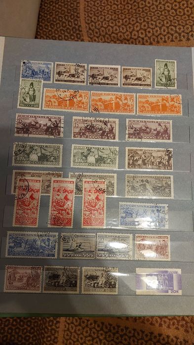Подборка почтовых марок СССР 1925-х - 1958-х годов