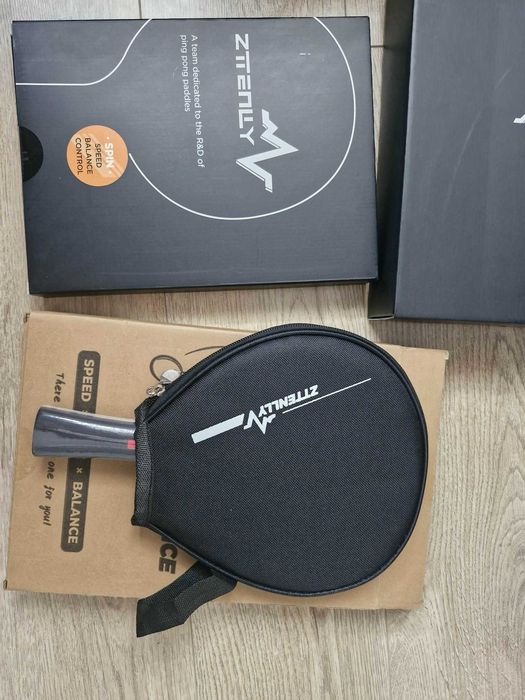 Paletă tenis de masă carbon 7 straturi, speed, edge, balance