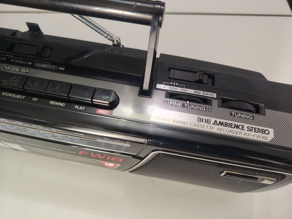 Dublu radiocasetofon Panasonic