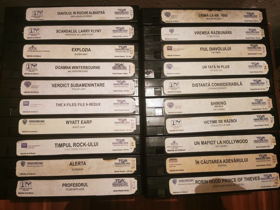 Filme VHS CaSete Top 100 Oscar