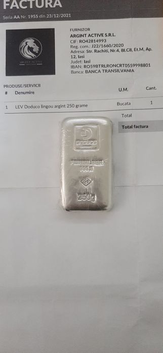 Lingou  Argint 100g