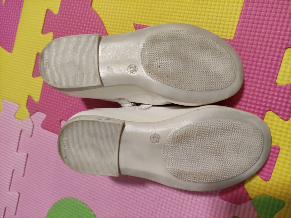 Нови детски обувки и сандали, от естествена кожа, 25 номер