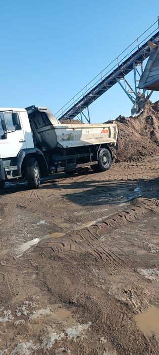 Доставка песок клинец шебен