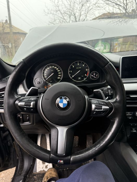 М Волан с подгрев и вибрация БМВ Х5/Х6 Ф15/ф16 (vokan bmw x5/x6)