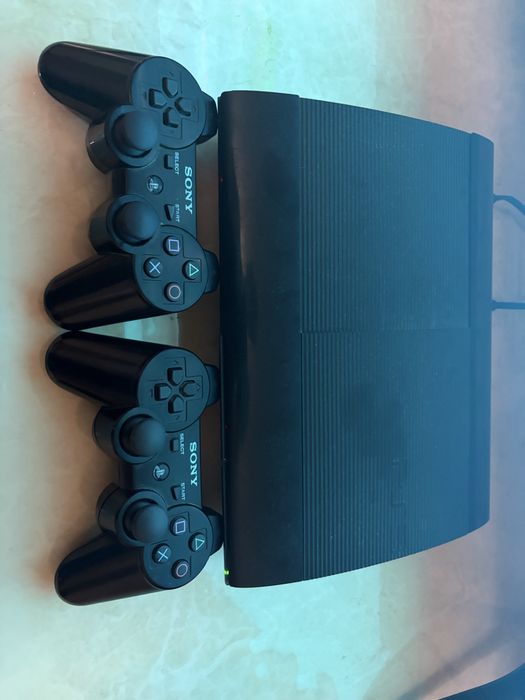 Playstation 3 superslim с playstation move и диски
