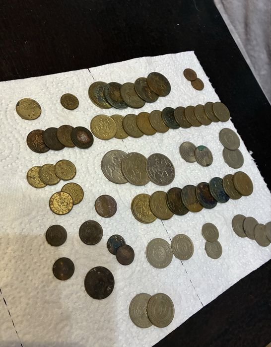 60 стари Български монети 1962-1997