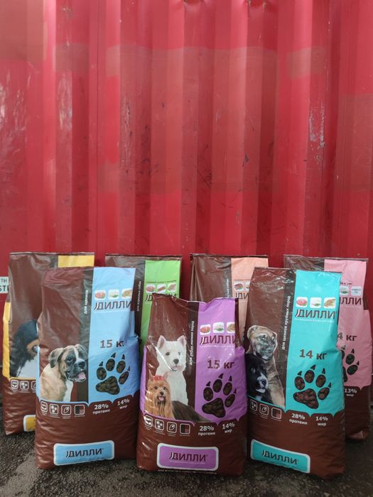Дилли полнорационный корм для собак от 14.000