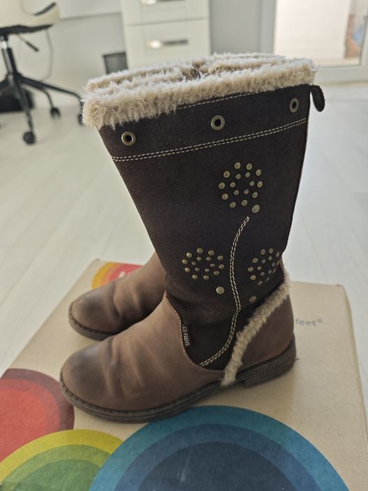 Детски ботуши естествена кожа