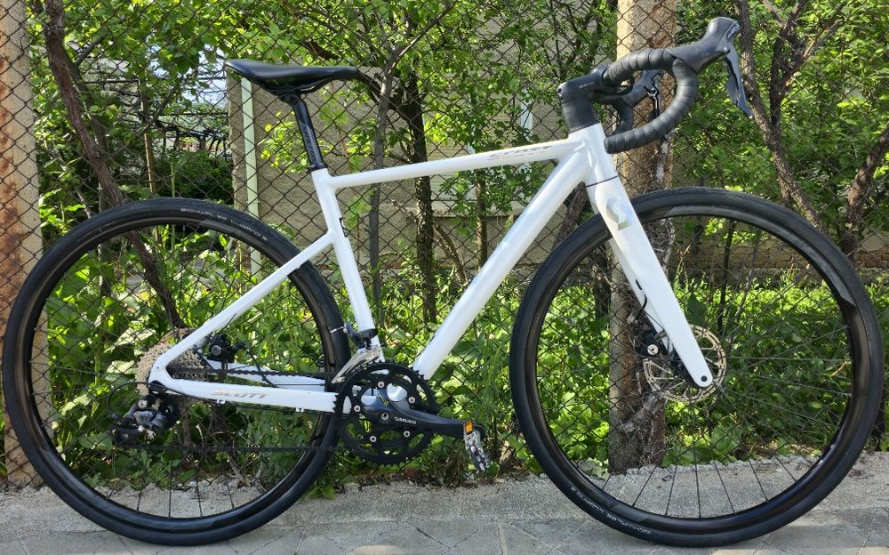 Scott Speedster Contessa 28 цола XS-S  рамка 2x9 Sora проходни оси