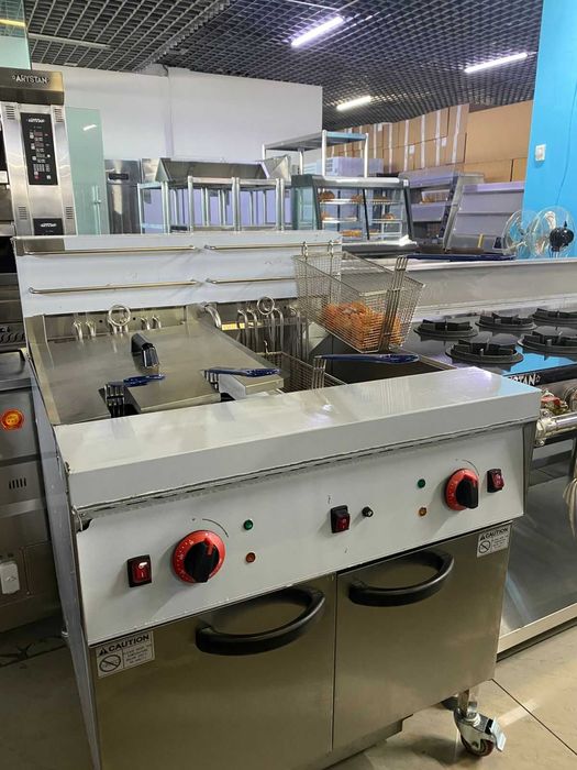 Фритюрница BROSKO 30+30л с фильтром