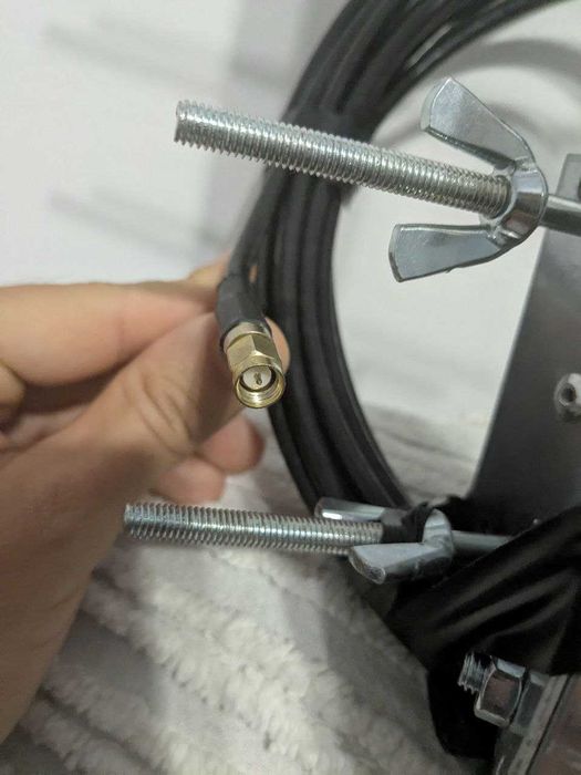 Antena duala A4012 MiMo 4G LTE, cablu 10m