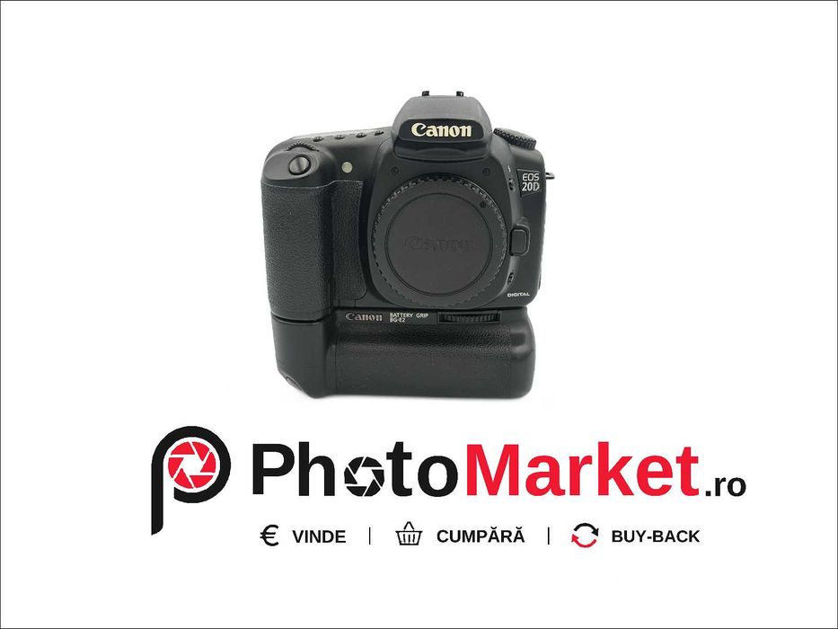 Canon EOS 20D + Grip - Factura + Garantie!