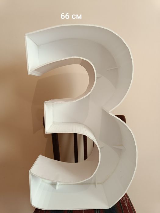 Куха цифра за балони - Обемна цифра