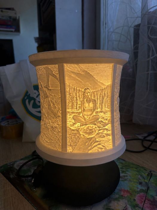 Персонализирана 3D лампа