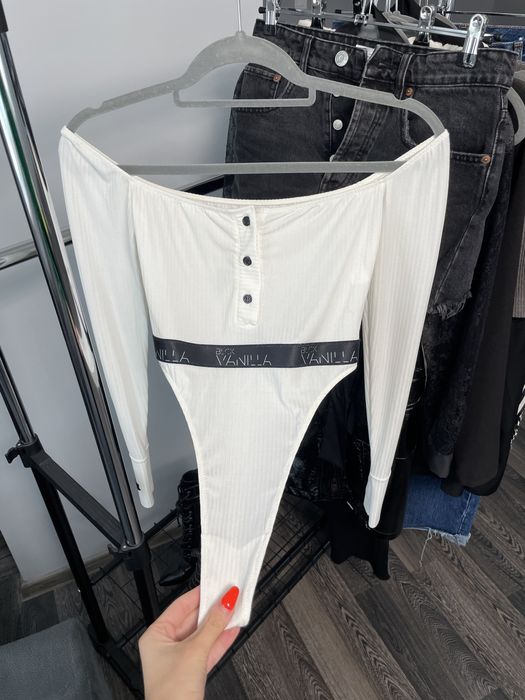 Blckvanilla бяло боди
