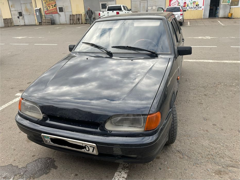 Ваз 2115 қара түсті 2007 ж.ш
