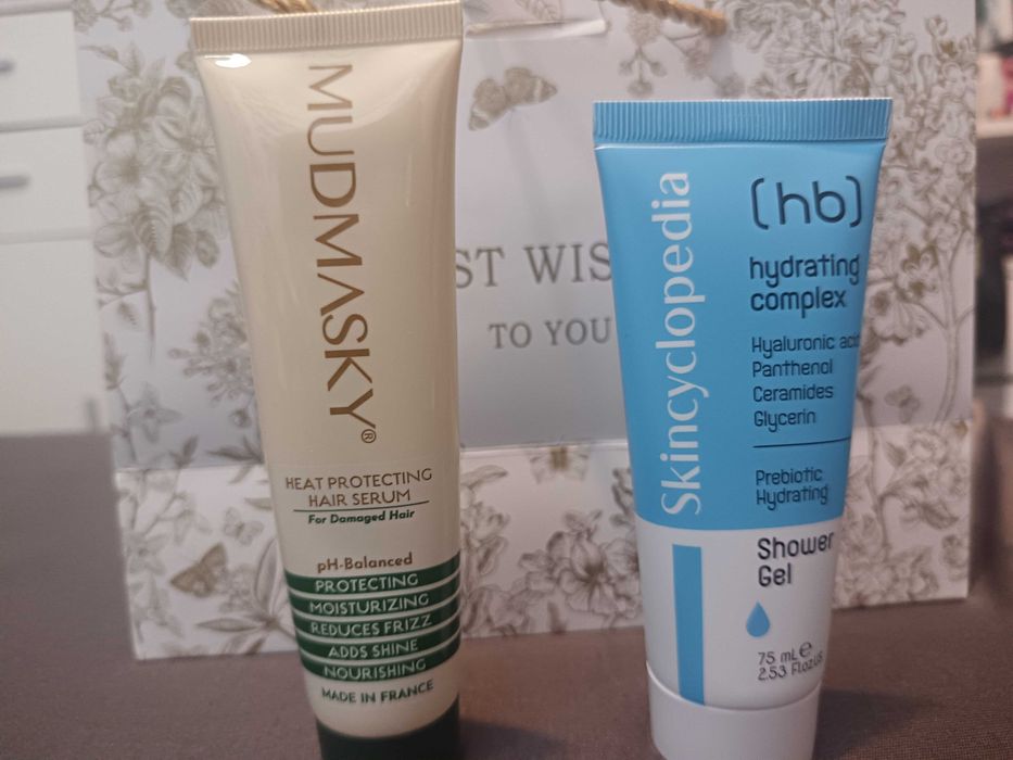 Лот термозащита Mudmasky и душ гел Skyncyclopedia