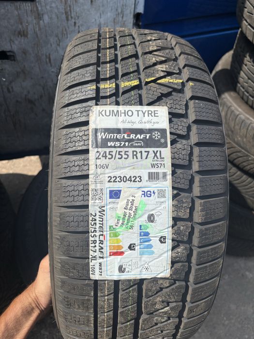 НОВИ 245/55/17 Kumho 4бр