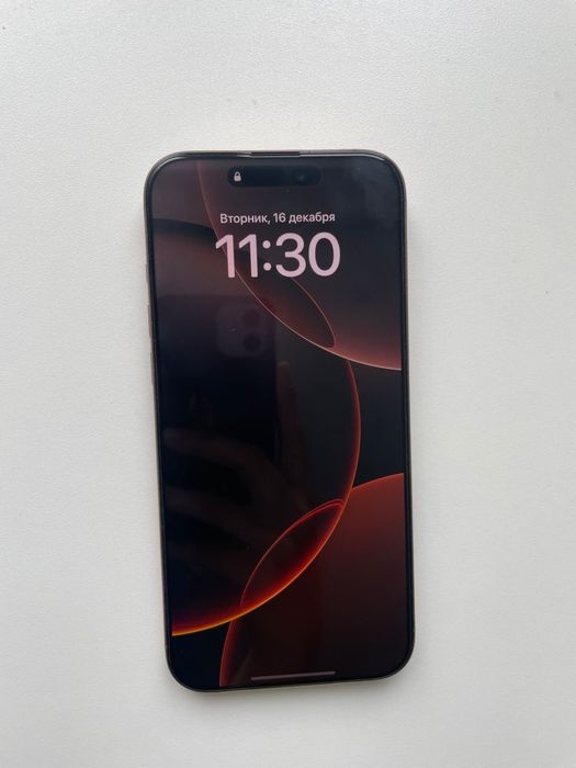 Iphone 16 pro max 256 гб ешқандай минус жоқ