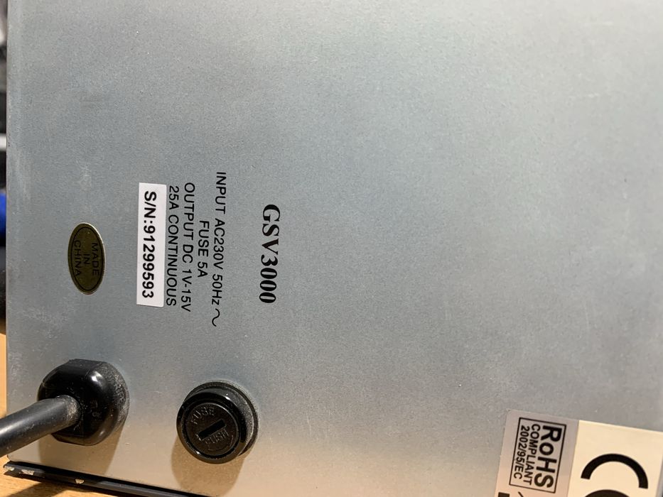 Diamond GSV3000 power suply -statie de incarcare ajustabila