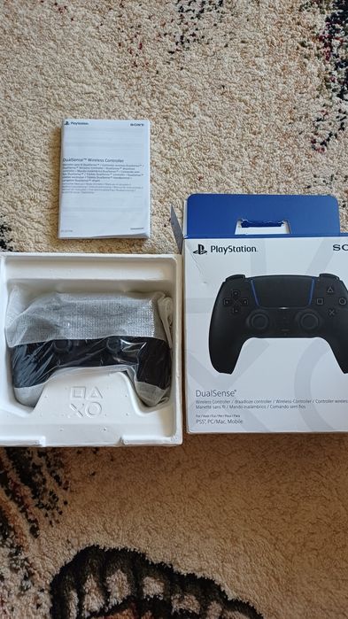 Controller Wireless PlayStation 5 (PS5) DualSense, Midnight Black