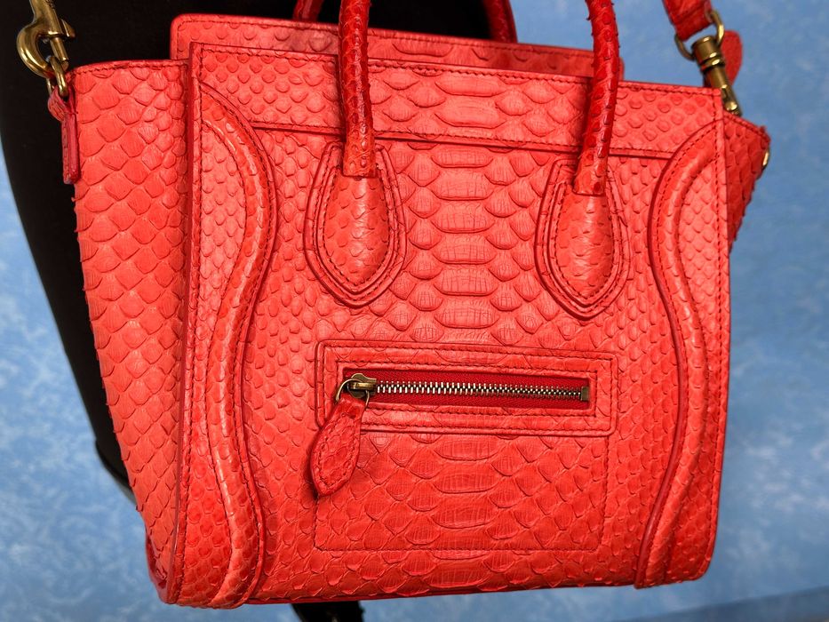 Сумка Celine, питон, оригинал